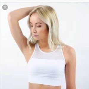 Zyia white all star bra